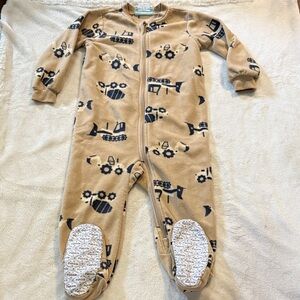 3 for $20 Carter's Toddler Fleece Pyjama with Rubber Footie